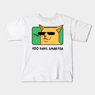 100-Days-Smarter (Maybe!) Kids T-Shirt